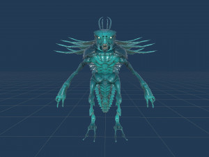 Bug Creature 2 3D Model