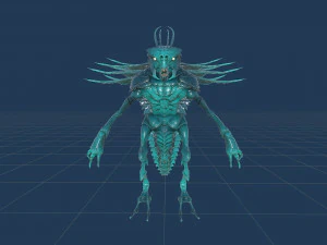 Bug Creature 2 3D Model