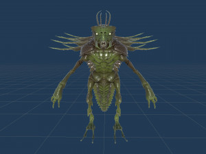 Bug Creature 2 3D Model
