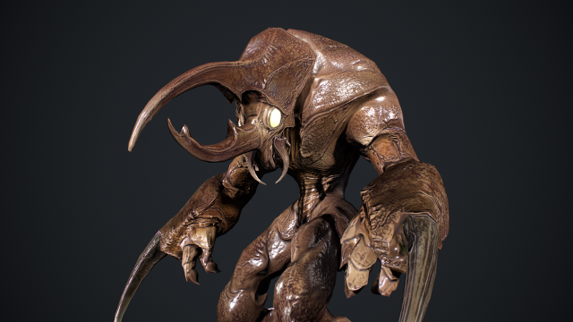 Bug Creature 3 Modelo 3D .c4d .max .obj .3ds .fbx .stl .blend 