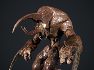 Bug Creature 3 3D Model