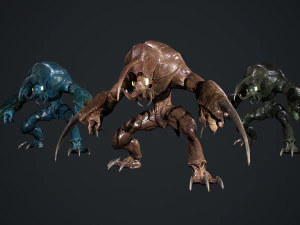 Creatura insetto 3 Modello 3D