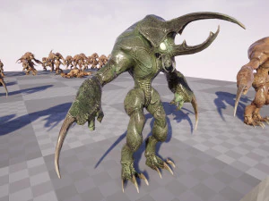 Creatura insetto 3 Modello 3D