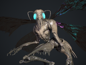Insect Creature 3 3D Model