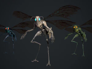 Insect Creature 3 3D Model