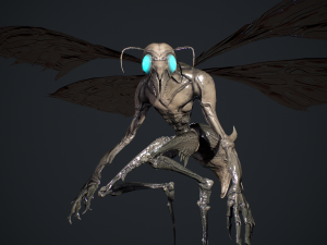 Insect Creature 3 3D Model