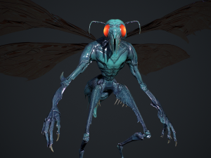 Insect Creature 3 3D Model