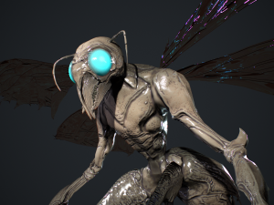 Insect Creature 3 3D Model