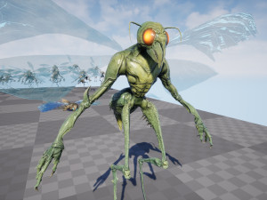 Insect Creature 3 3D Model