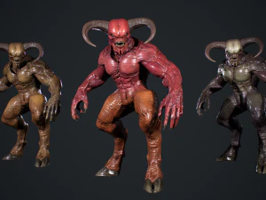 High Demon 3D Model