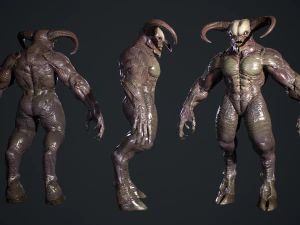 High Demon 3D Model