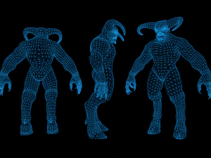 High Demon 3D Model
