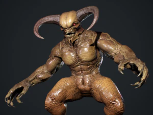 High Demon 3D Model