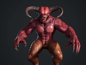 High Demon 3D Model