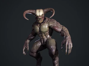 High Demon 3D Model