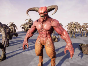 High Demon 3D Model