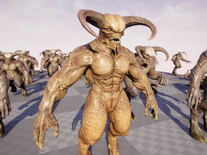 High Demon 3D Model