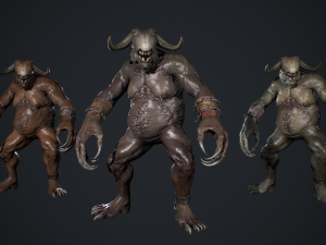 Fat Demon 3D Модель