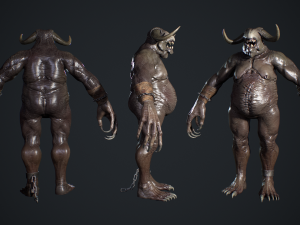 Fat Demon 3D Модель