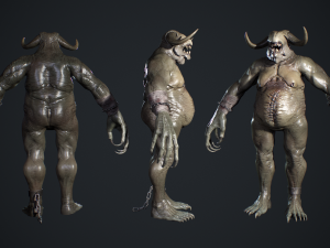 Fat Demon 3D Модель