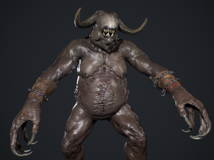 Fat Demon 3D Модель