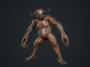Fat Demon 3D Model