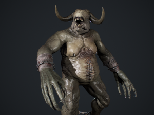 Fat Demon 3D Модель