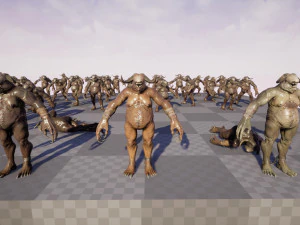 Fat Demon 3D Model