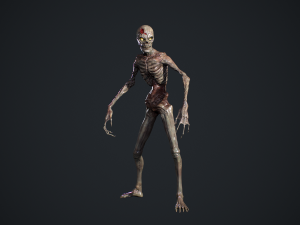 Evil Undead 3D Model
