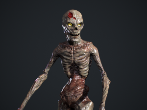 Evil Undead 3D Model