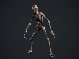Evil Undead 3D Model