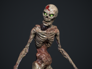 Evil Undead 3D Model