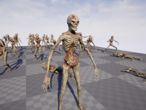 Evil Undead 3D Model
