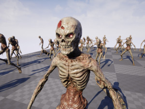 Evil Undead 3D Model