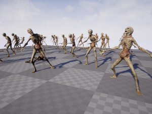 Evil Undead 3D Model