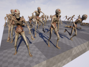 Evil Undead 3D Model