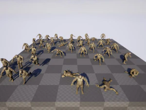 Mayat Hidup Jahat 3 Model 3D