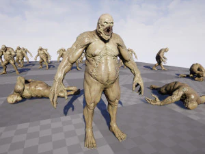 Mayat Hidup Jahat 3 Model 3D