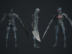 Evil Undead 4 3D Model