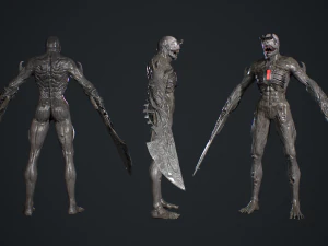 Evil Undead 4 3D Model