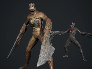 Evil Undead 4 3D Model