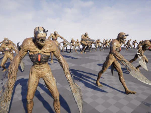Evil Undead 4 3D Model