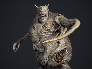 Evil Undead 5 3D Model