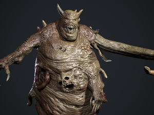 Evil Undead 5 3D Model