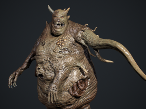 Evil Undead 5 3D Model
