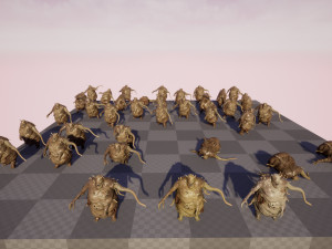 Evil Undead 5 3D Model