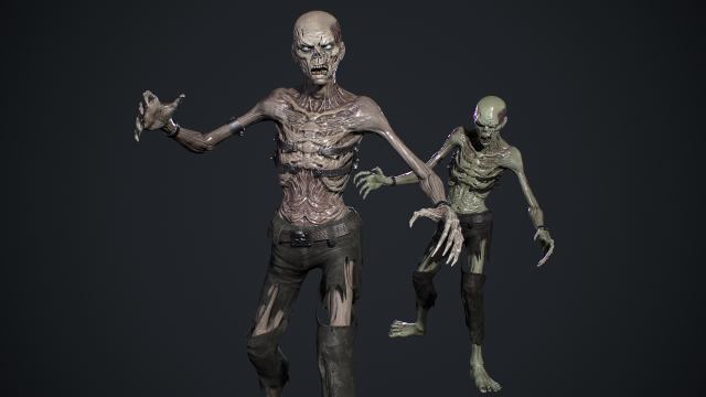 Evil Undead 6 3D मॉडल .c4d .max .obj .3ds .fbx .stl .blend 
