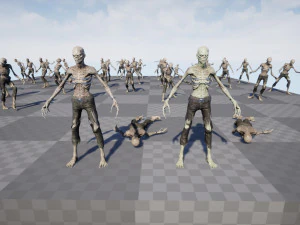 Evil Undead 6 3D Model