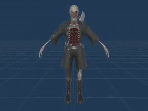 Evil Undead 7 3D Model