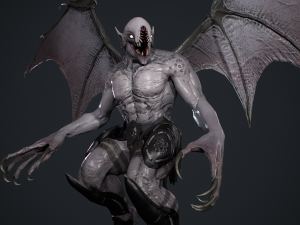 Night Demon 3D Model